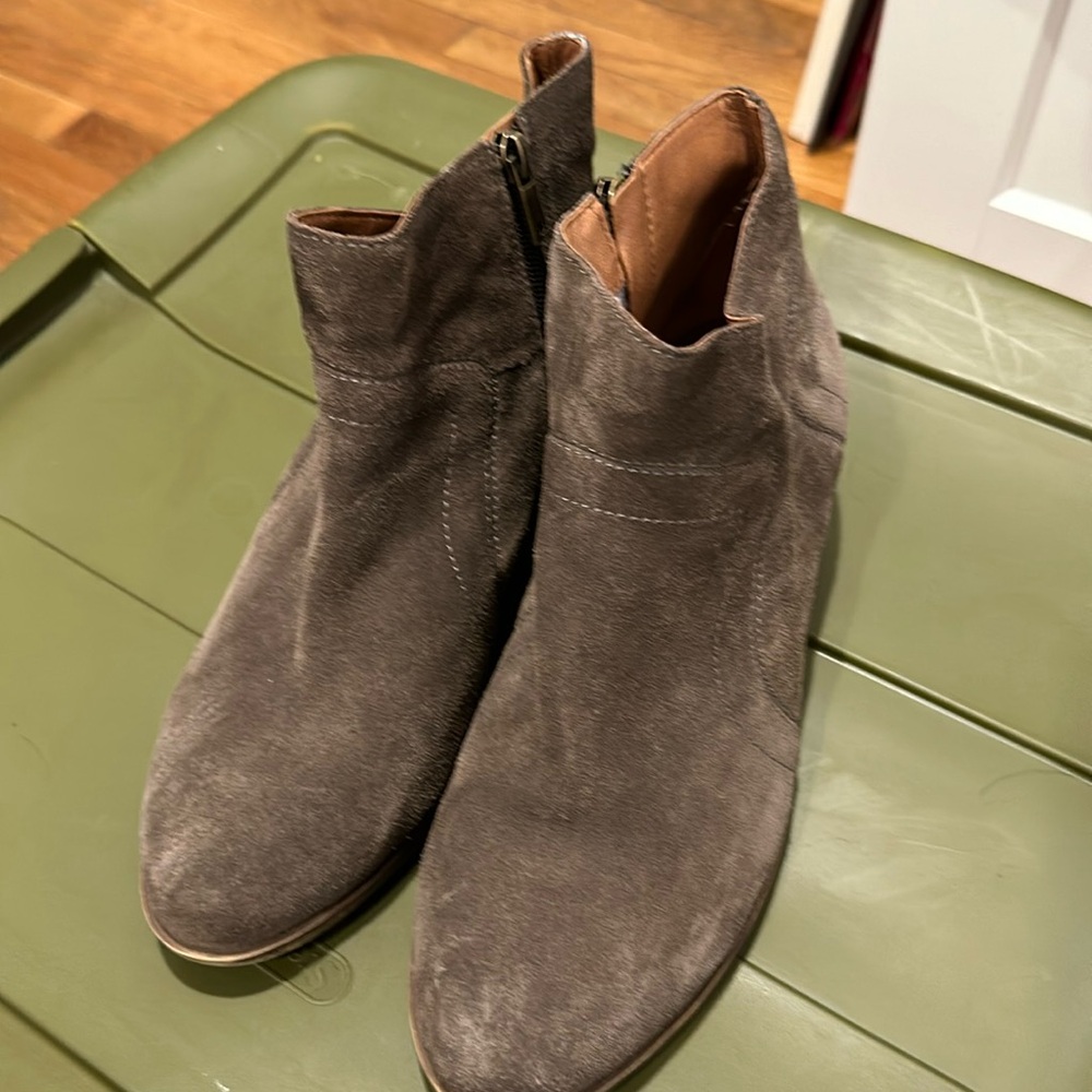 Lucky Brand.  Size 10W/40 booties